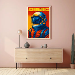 Astronautics Exploration Poster