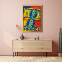 Finance and Currency Art Poster
