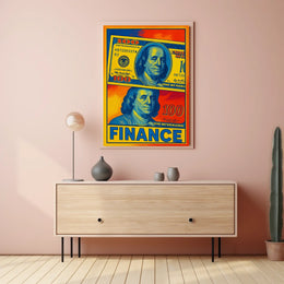 Finance and Currency Art Poster