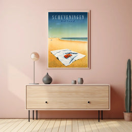 Scheveningen Beach Holland Poster