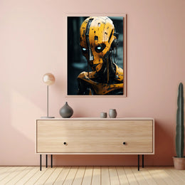 The Futuristic Sentinel Poster PosterGoat