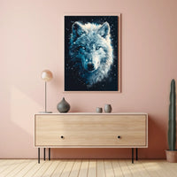 The Majestic Wolf Poster