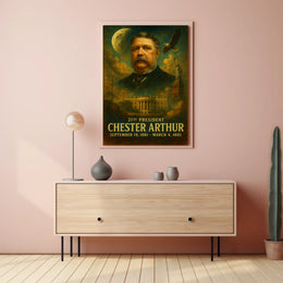 Chester Arthur 21St President Poster