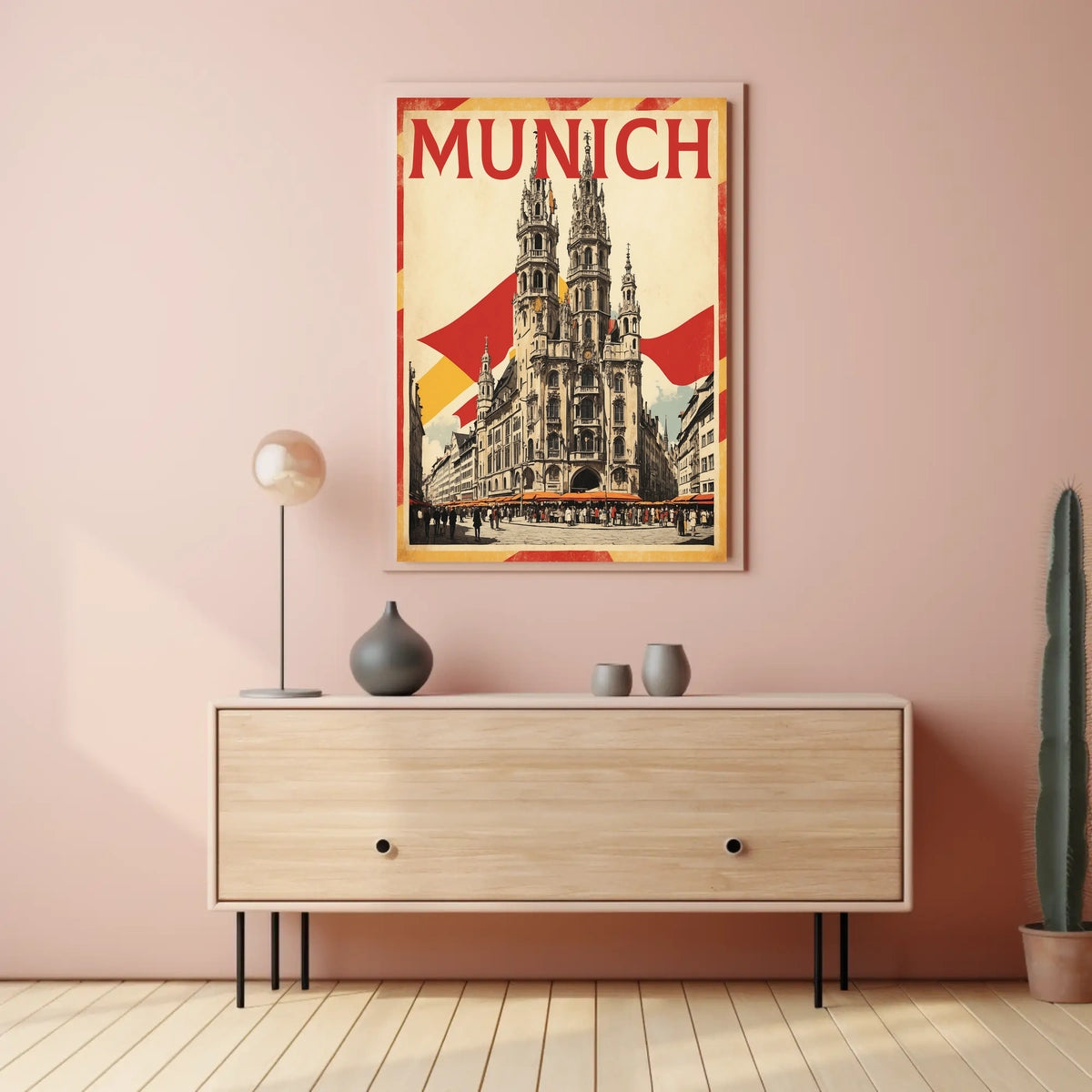 Munich Architectural Splendor Poster