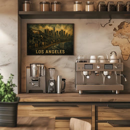 Los Angeles Skyline Poster