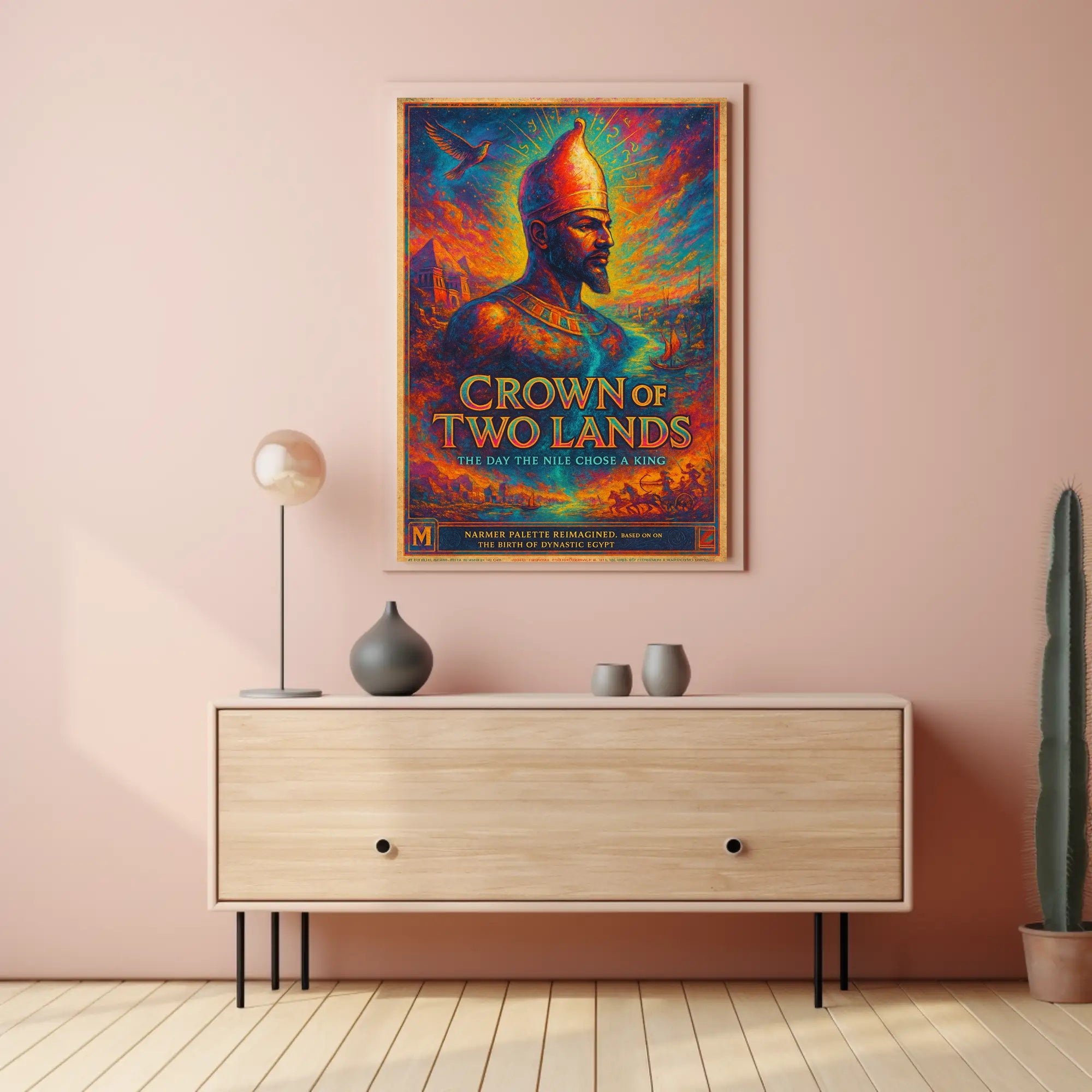 Ancient Egypt Regal Unification Historical or Presidential Poster
