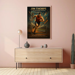 Jim Thorpe A Relentless Legend Poster