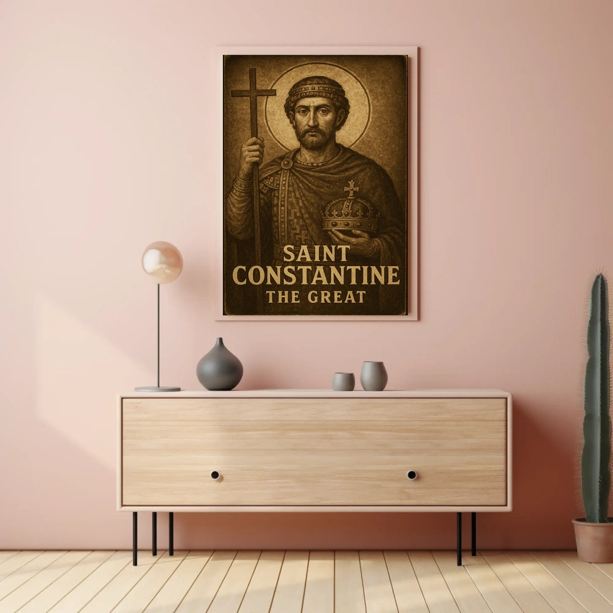 Saint Constantine The Great Poster