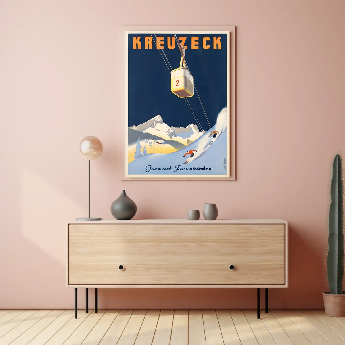 Kreuzeck Ski Adventure Poster