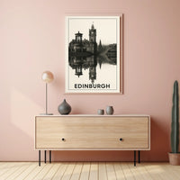 Edinburgh Reflection Poster