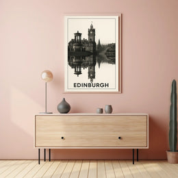 Edinburgh Reflection Poster