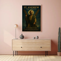St. Andrew Religious Art Historical or Presidential Poster PosterGoat