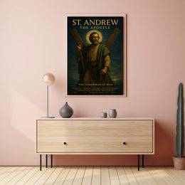 St. Andrew Religious Art Historical or Presidential Poster PosterGoat
