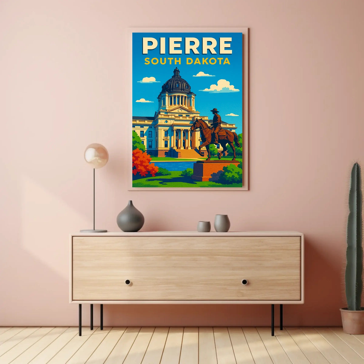 Pierre, South Dakota Poster