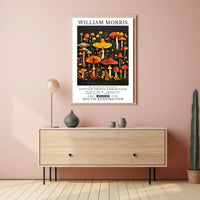 William Morris Cotton Prints Exhibition Poster