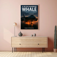 Douglas A-3D Skywarrior The Whale Poster PosterGoat