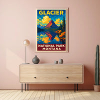 Glacier National Park Poster