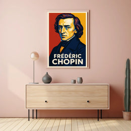 Frédéric Chopin A Tribute In Art Poster