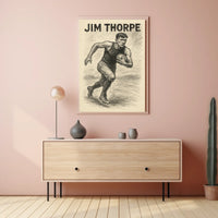Jim Thorpe Athletic Legend Poster