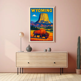 Wyoming Wilderness Poster