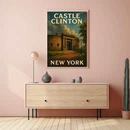 Castle Clinton New York Poster