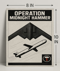 Operation Midnight Hammer Wall Art Print PosterGoat