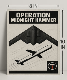 Operation Midnight Hammer Wall Art Print PosterGoat