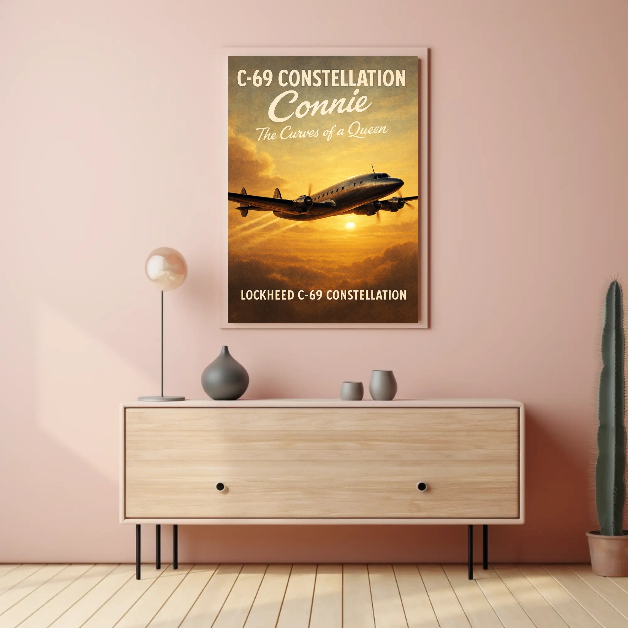 C-69 Constellation Connie Poster PosterGoat