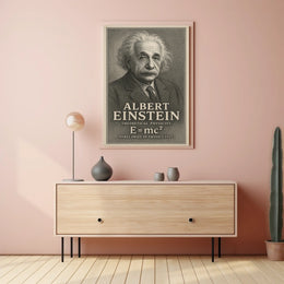 Albert Einstein Theoretical Physicist Poster