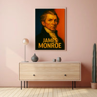 James Monroe Heritage Travel Poster