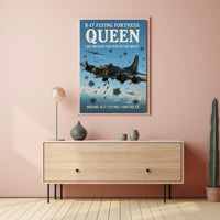 B-17 Flying Fortress Queen Poster