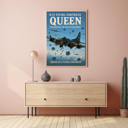 B-17 Flying Fortress Queen Poster