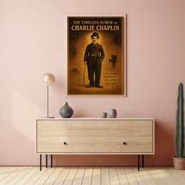 The Timeless Humor Of Charlie Chaplin Poster