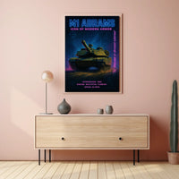 M1 Abrams Icon Of Modern Armor Modern Poster