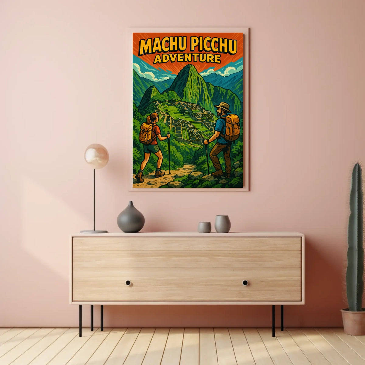 Machu Picchu Adventure Poster