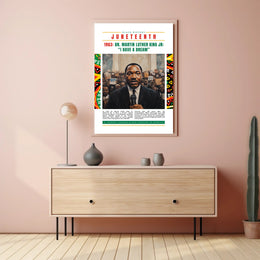 Black History Juneteenth MLK Speech Cultural or Heritage Poster