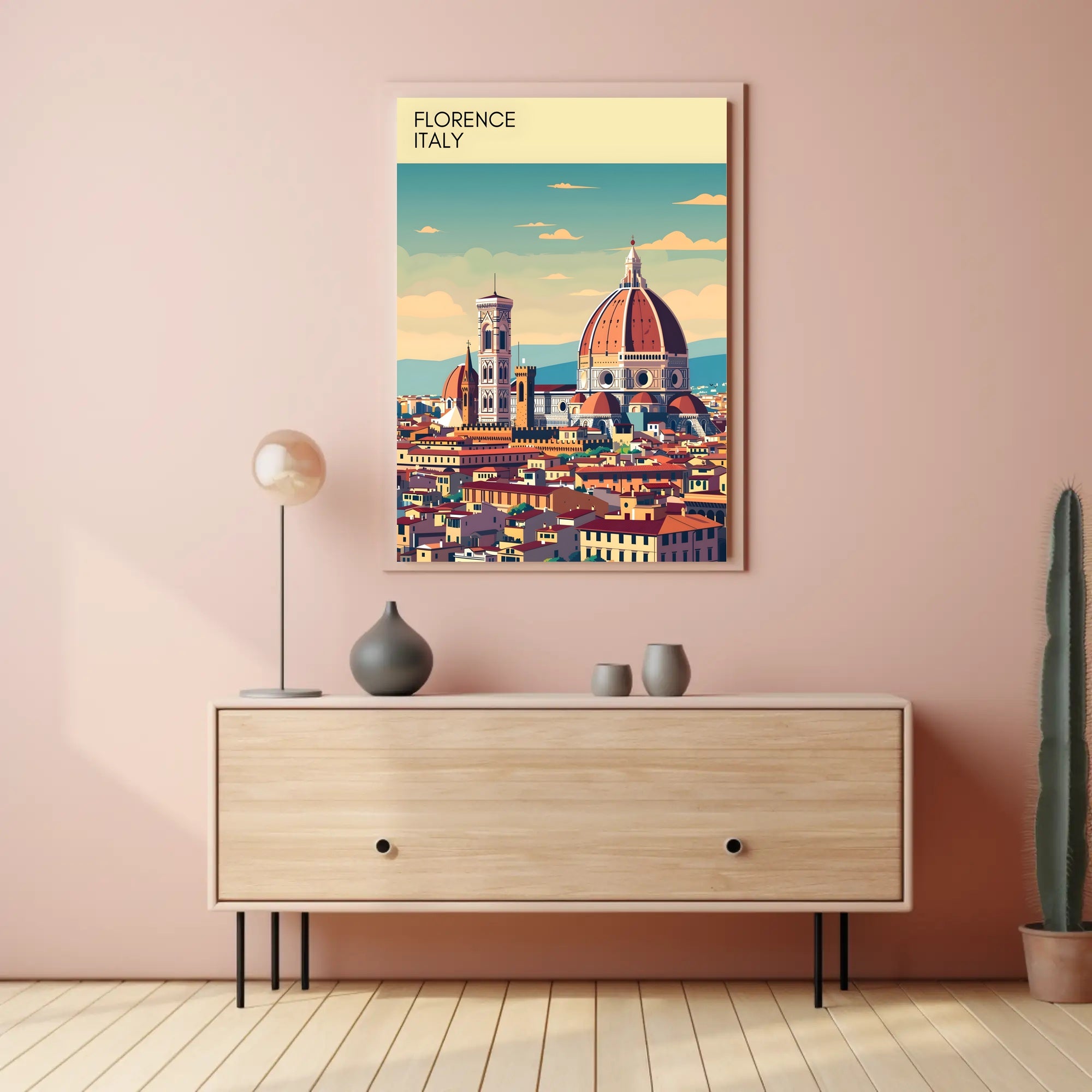 Florence, Italy: A Timeless View Poster