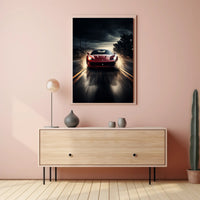 Speed And Power Poster