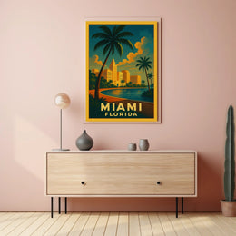 Miami, Florida Poster