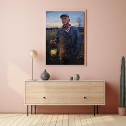 proud farmer Poster