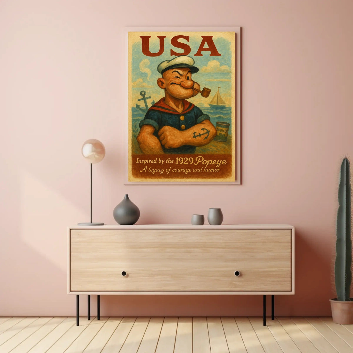 Popeye 1929 Art Poster POP-104