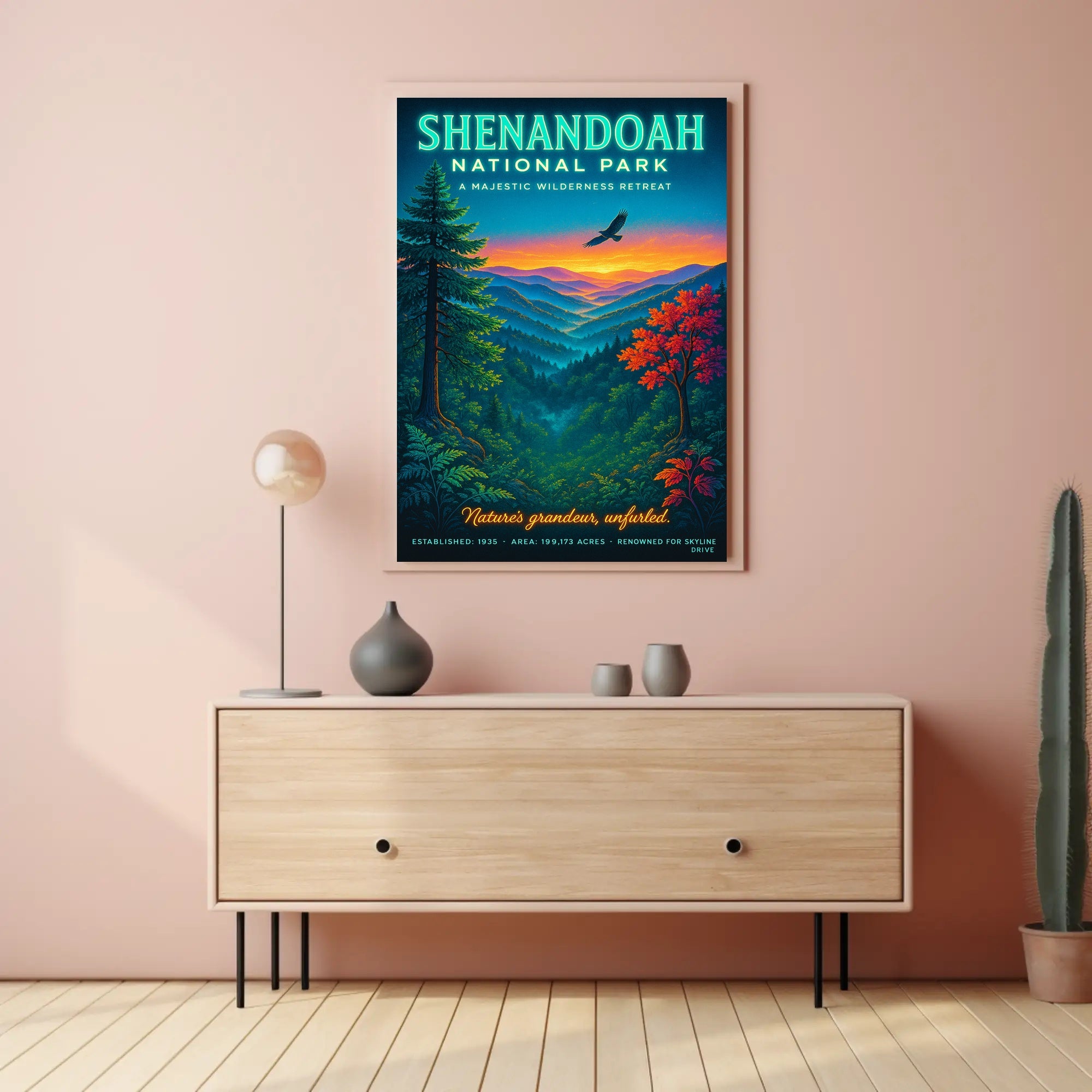 Shenandoah National Park Poster PosterGoat