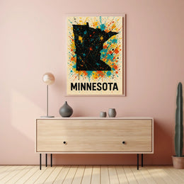 Minnesota Splash Poster