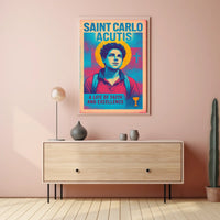 Saint Carlo Acutis A Life Of Faith And Poster