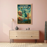 Explore America Poster