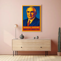 Warren G. Harding Presidential Term Poster