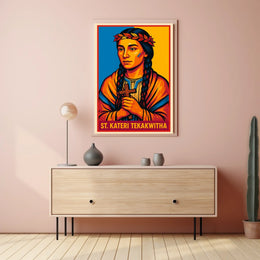 St. Kateri Tekakwitha Poster