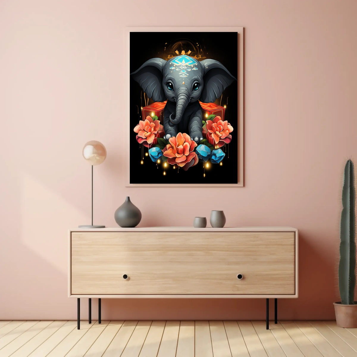 Enchanted Elephant Poster