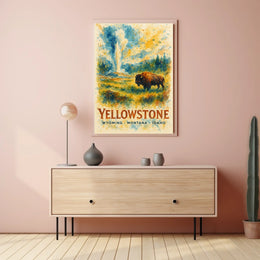 Yellowstone National Park Poster
