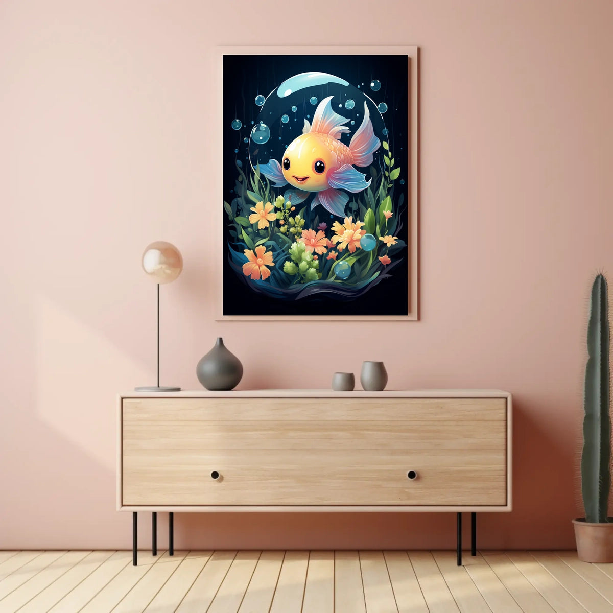 Enchanted Underwater World Poster